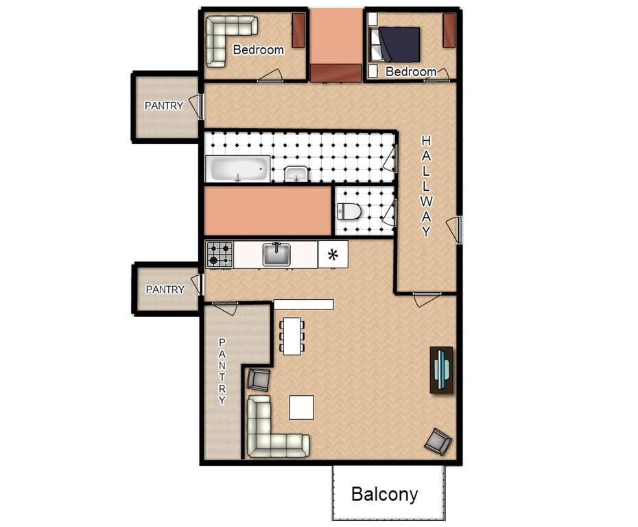 Modern Apartment Dlouha Praag Buitenkant foto